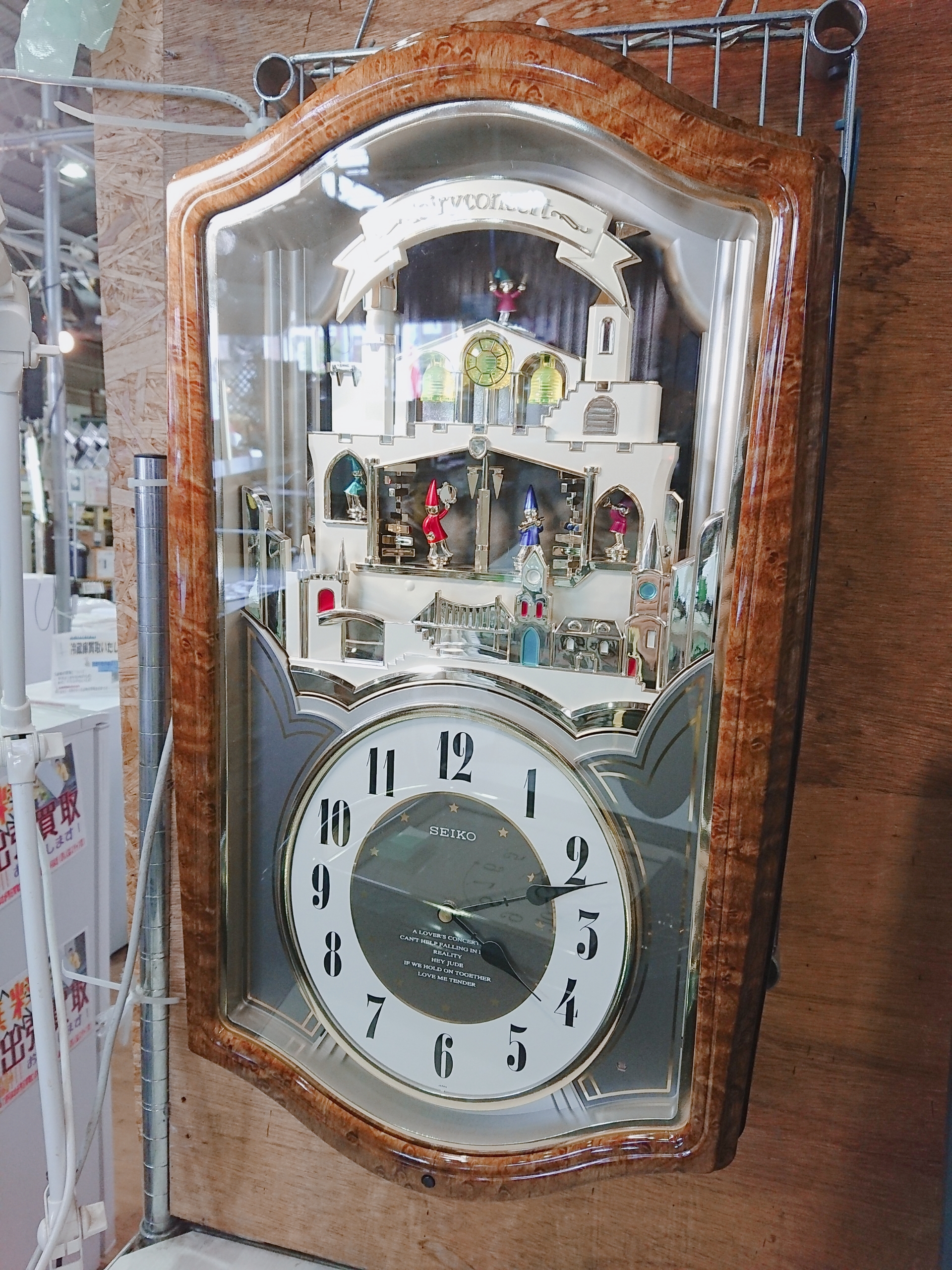 » SEIKO（セイコー）からくり掛時計RE535B買取いたしました！千葉県市原市リサイクルショップ愛品館市原店 | リサイクルショップ 中古